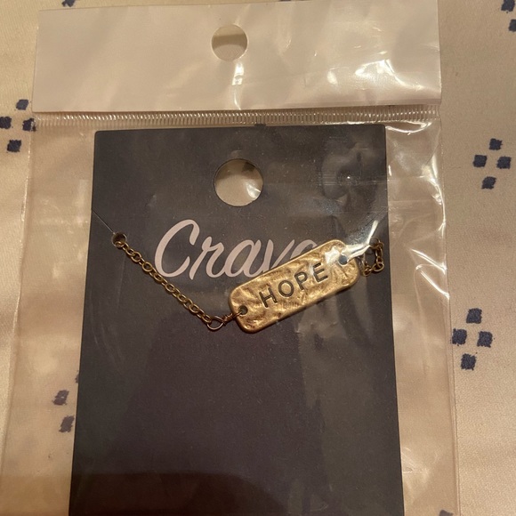 Gold “Hope” Necklace - Picture 2 of 2